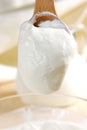 Fresh sour cream Royalty Free Stock Photo