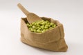 Fresh soy beans Royalty Free Stock Photo