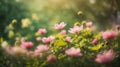 Fresh Spring bokeh background Royalty Free Stock Photo