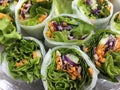 Fresh Spring Roll Royalty Free Stock Photo