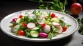 fresh spring salad