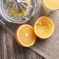 Fresh squeezed orange juice Royalty Free Stock Photo