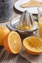 Fresh squeezed orange juice Royalty Free Stock Photo