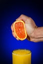 Fresh Squeezed Orange Juice Royalty Free Stock Photo