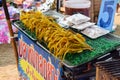 Fresh squid for grill in a market, khonkaen thailand