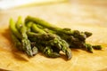 fresh steamed asparagus Royalty Free Stock Photo
