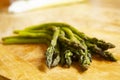 fresh steamed asparagus Royalty Free Stock Photo