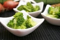 A fresh stew of broccoli Royalty Free Stock Photo