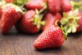 Fresh strawberries closeup Royalty Free Stock Photo