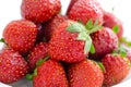 Fresh strawberries, macro Royalty Free Stock Photo