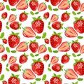 Fresh strawberries Royalty Free Stock Photo