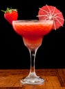 Fresh strawberry cocktail Royalty Free Stock Photo