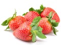 Fresh strawberry isolated Royalty Free Stock Photo