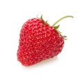 Fresh strawberry isolated on white. Royalty Free Stock Photo