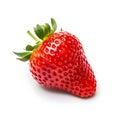 Fresh strawberry isolated white background AI generated Royalty Free Stock Photo