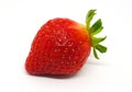 Fresh strawberry or red berry isolated on white background with clipping path or make selection. Healthy food