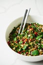 Fresh Summer Lentil Tabbouleh Salad A Wholesome Medley of Lentils, Herbs, and Seasonal Delights