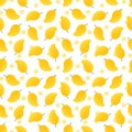 Fresh summer mango seamless pattern