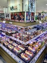 Sushi sold in Japanese supermarket Royalty Free Stock Photo