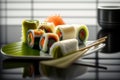 Healthy sushi mix