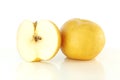 Fresh sweet Asian pear Royalty Free Stock Photo