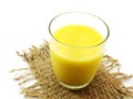 Fresh sweet corn juice corn milk Royalty Free Stock Photo