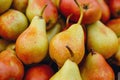 Fresh sweet pears close up Royalty Free Stock Photo