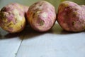 Fresh sweet potato. Royalty Free Stock Photo