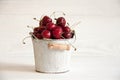 Fresh summer cherry Royalty Free Stock Photo