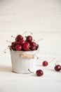 Fresh summer cherry Royalty Free Stock Photo