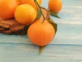Fresh tangerines seasonal tasty delicious vintage delicious wooden background natural fruits