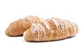 Fresh and tasty croissant Royalty Free Stock Photo