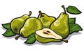 Fresh Tasty Pears