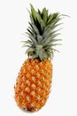 Fresh tasty pineapple isolated on white backgound Royalty Free Stock Photo