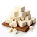 Fresh Tofu Cubes: High-quality, Cheese-like Ivory Delights