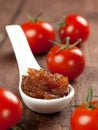 Fresh tomato chutney Royalty Free Stock Photo