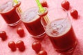 Fresh tomato juice Royalty Free Stock Photo