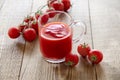 Fresh tomato juice