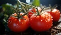 Fresh tomato, nature healthy gourmet, ripe and organic generated by AI Royalty Free Stock Photo