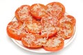 Fresh tomato salad Royalty Free Stock Photo