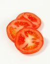 Fresh tomato slices Royalty Free Stock Photo