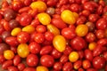 Fresh tomato on wooden kitchen table