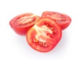 Fresh tomatoe isolated on white background, Raw food Royalty Free Stock Photo