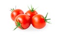 Fresh tomatoe isolated on white background, Raw food Royalty Free Stock Photo