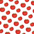 Fresh tomatoes pattern background