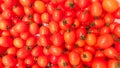 Fresh tomatoes, red fruits high in vitamin C. Against free radicals