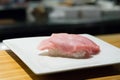 Fresh Toro Nigiri Sushi Royalty Free Stock Photo