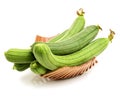 Fresh Towel gourd Royalty Free Stock Photo