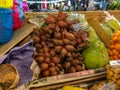 Fresh Tropical Fruits for Sale at Bansaan Night Market, Patong,