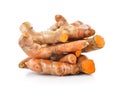 Fresh Turmeric roots Royalty Free Stock Photo